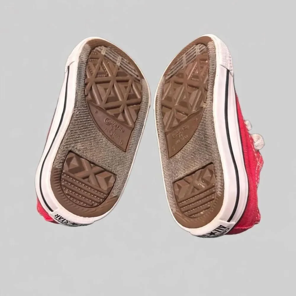 Converse Red First-shoes-baby-shoes